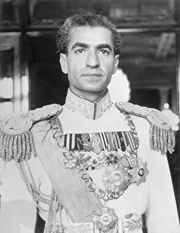 The Shah of Iran in Uniform