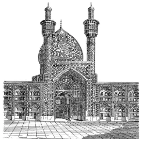 Images Dated 3rd February 2018: Shah Mosque, Grand Mosque at Isfahan, Iran
