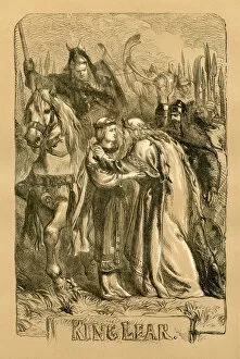 Images Dated 7th May 2011: Shakespeare, King Lear, Engraving