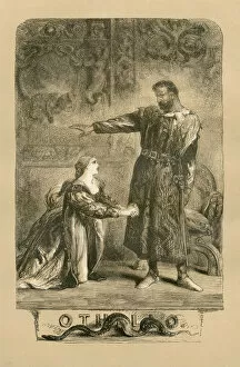 Images Dated 7th May 2011: Shakespeare, Othello, Engraving
