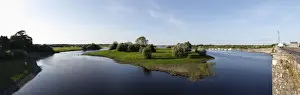 Fluvial Prints: Shannon River with Long Island near Shannonbridge