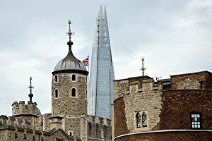 Images Dated 24th May 2015: Shard and Tower of London