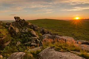 Images Dated 2nd July 2014: Sharp Tor sunset