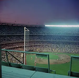 Shea Stadium Packed With Fans, New York City 1965