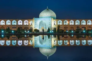 Light Effect Prints: Sheikh Lotfollah Mosque at Naqsh-e-Jahan Square, Iran