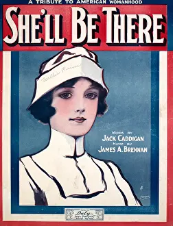 Sheet Music Prints: She'll Be There (A Tribute)