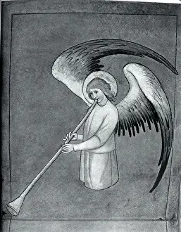 Shepard Prints: Shepard Horn By An Angel