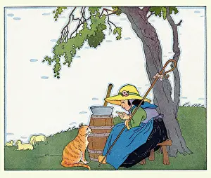 Crook Prints: The Shepherdess