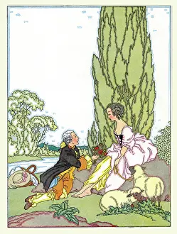 Court Prints: Shepherds and Shepherdess