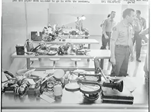 Sirhan Prints: Sheriff's Guarding Camera Equipment