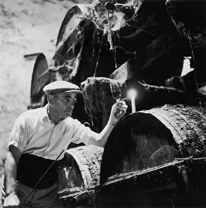 Brewing And Winemaking Prints: Sherry Inspection
