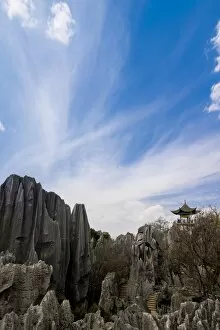 Images Dated 5th March 2014: Shilin stone forest