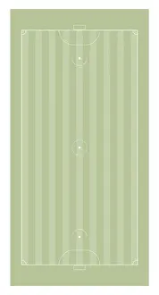 Playing Field Prints: Shinty pitch