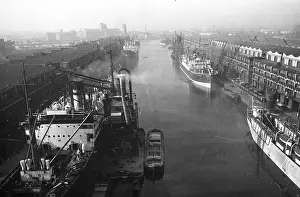 Freight Ship Prints: The Ship Canal