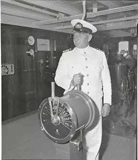 Ship Captain at Helm