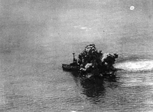 Ship Explodes