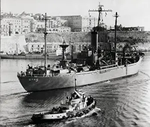 The Ship Liberty Leave Harbor