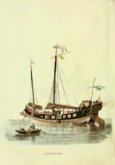 Chinese Prints: A Ship of war