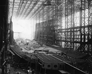 Building Activity Prints: Shipbuilding