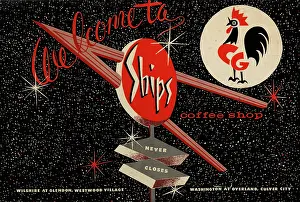 1958 Prints: Ships Coffee Shop