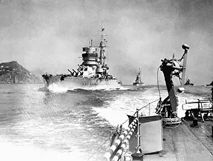 Ships During Excercises