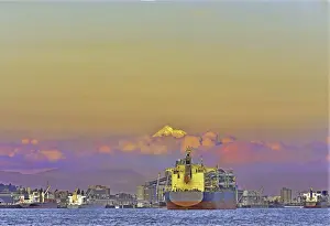 Ships At The Port Of Portland