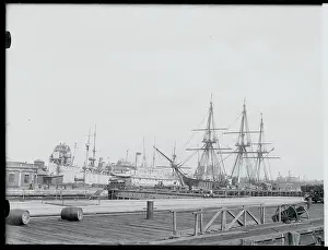 Ships Resting In The Harbor