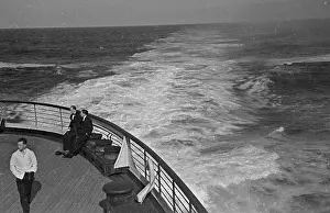 Liner Prints: Ship's Wake