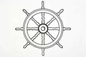Images Dated 8th August 2006: Ships wheel