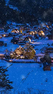 Images Dated 14th January 2016: Shirakawago Village
