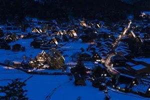 Images Dated 14th January 2016: Shirakawago Village