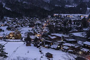 Images Dated 14th January 2016: Shirakawago Village