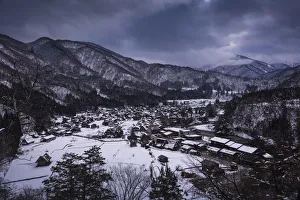 Images Dated 14th January 2016: Shirakawago Village