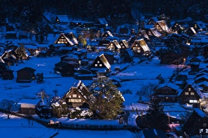 Images Dated 14th January 2016: Shirakawago Village