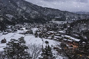 Images Dated 14th January 2016: Shirakawago Village