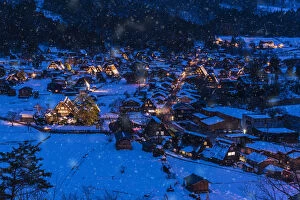 Images Dated 14th January 2016: Shirakawago Village