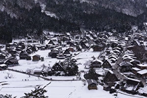 Images Dated 14th January 2016: Shirakawago Village