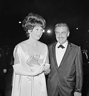 Husband Prints: Shirley MacLaine and Steve Parker Arrive at Academy Awards