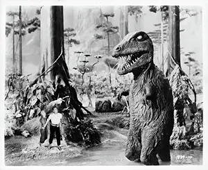 Shirley Patterson And Jock Mahoney In The Land Of Unknown