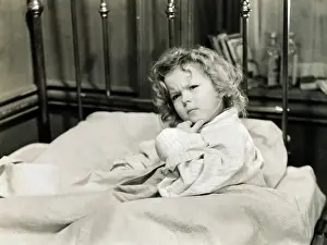 Shirley Temple in Bedroom Scene of Little Miss Marker