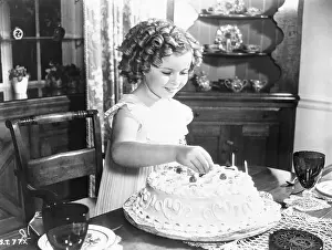 Birthday Prints: Shirley Temple on Her Eighth Birthday