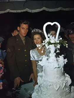 Shirley Temple with New Husband