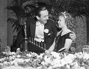 Shirley Temple and Walt Disney