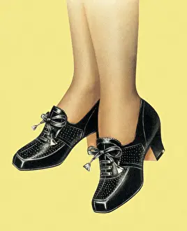 Pop A Prints: Shoe modeling