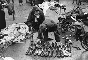 Collection Of Prints: Shoe Seller
