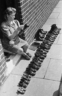 Industrious Prints: Shoeshine Line