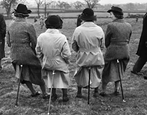 In Line Prints: Shooting Sticks