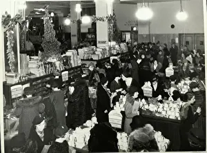 Shoppers In Nyc Department Store