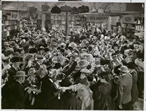 Shoppers at Store Sale