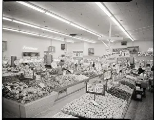 Groceries Prints: The Shopping Bag Supermarket